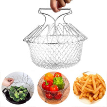 Stainless Steel Foldable Frying Basket
