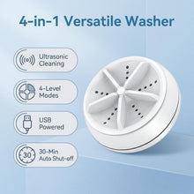 Portable Mini Ultrasonic Washing Machine
