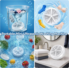 Portable Mini Ultrasonic Washing Machine