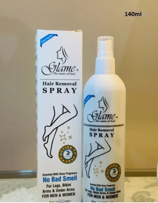 Glame Hair Removal Spray for Women & Men