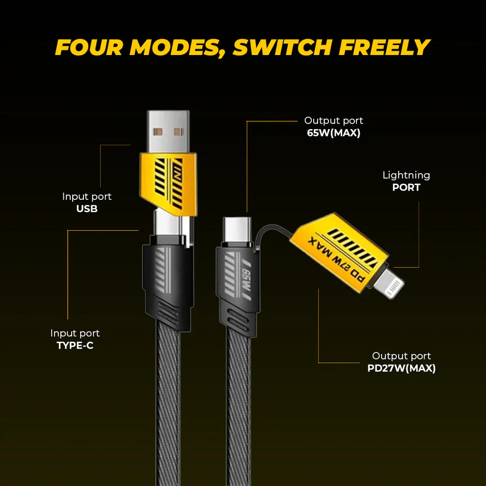 4-in-1 Multi USB Charging Cabl