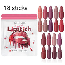18 Colors Capsule Lipstick Set Matte